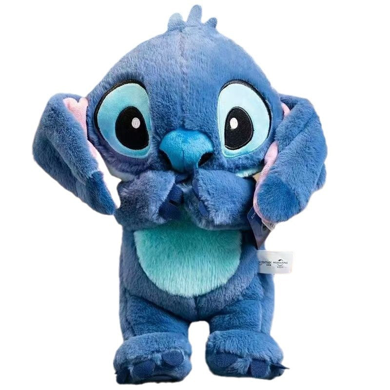 Peluche stitch et angel à bruit blanc qui respire